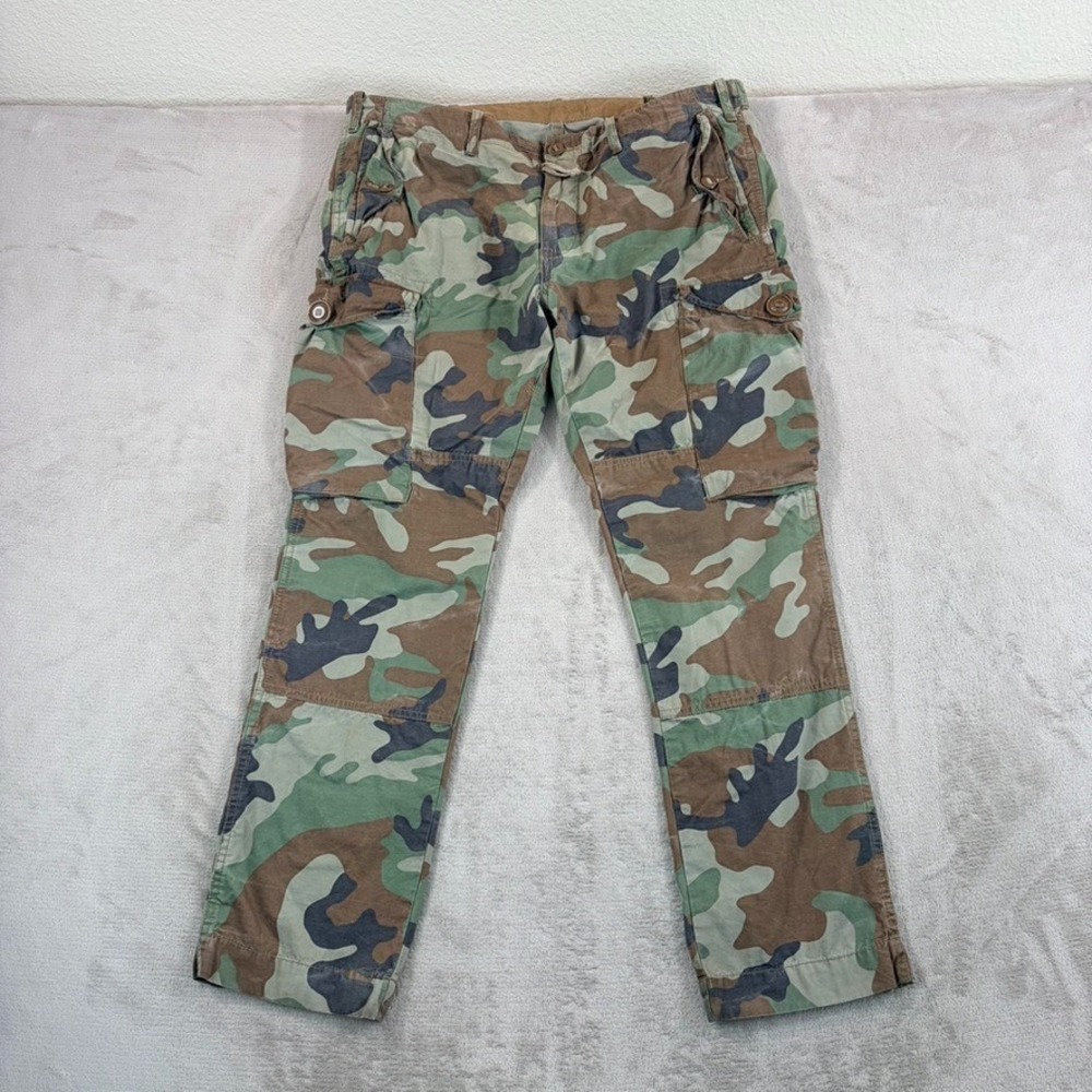 Polo Ralph‎ Lauren RL-067 Mil-J-4883A Military Cargo Pants Army Camo Men 38x31